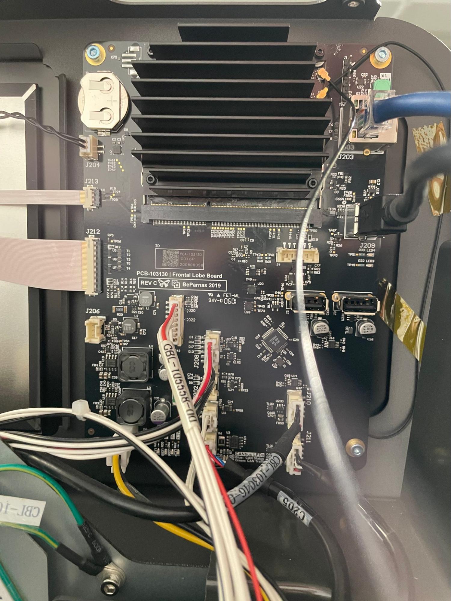 Step 2: Locate the motherboard