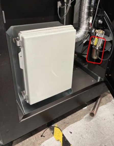 Fuse X1 氣體進氣濾網位置