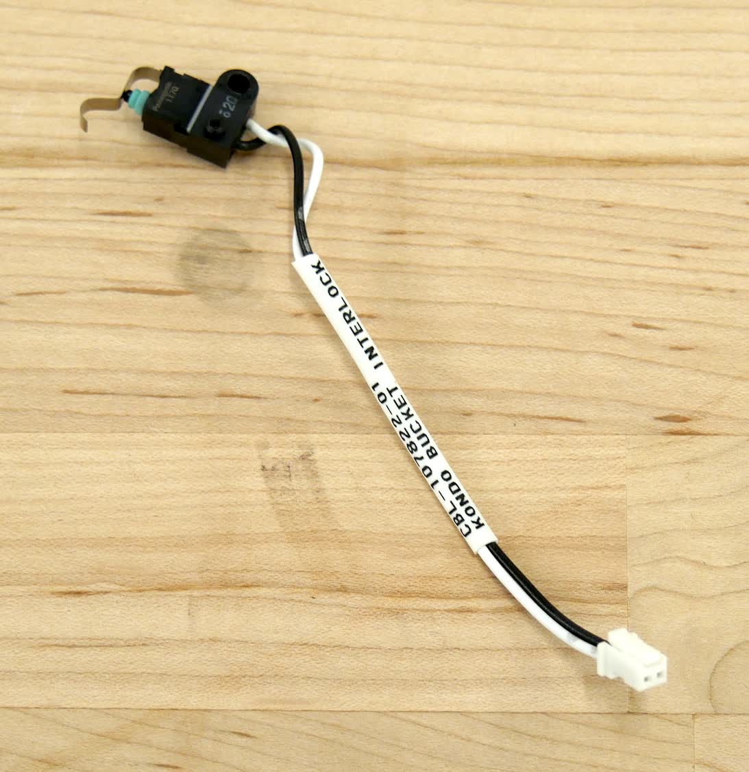 Form Wash L wash bucket interlock switch
