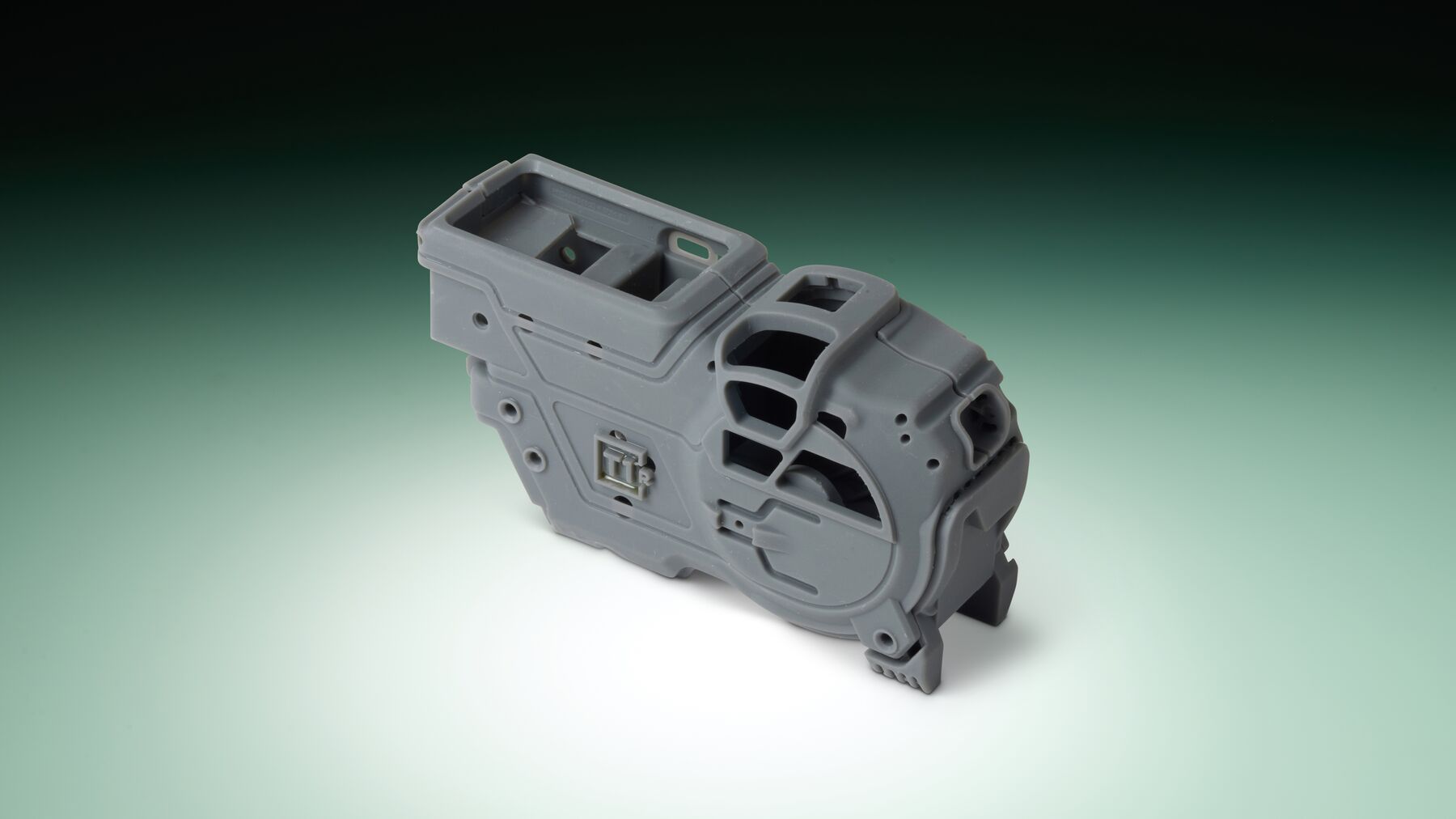 Parts printed in Alpha Grey Resin