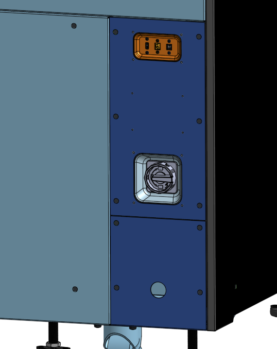 Fuse X1 背面配電檢修位置