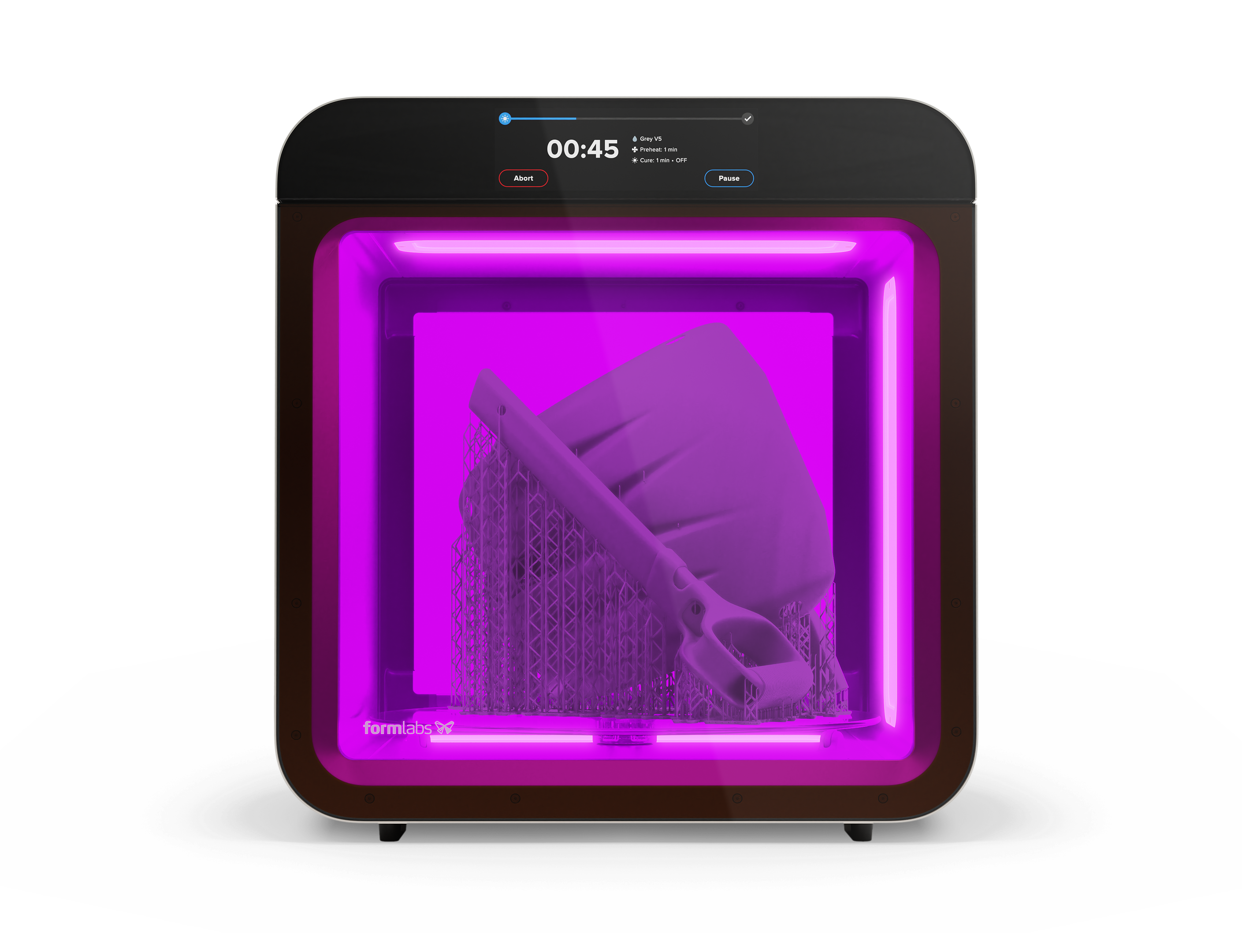 光造形の二次硬化も、驚きの速さで | Formlabs