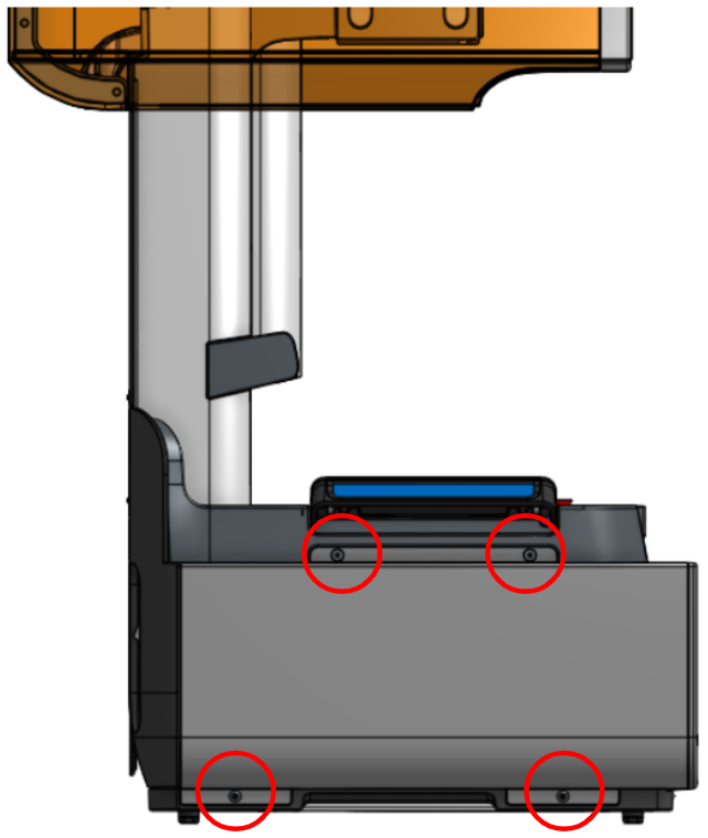 更換 Form 4 / Form 4B LPU 風扇示意圖 2