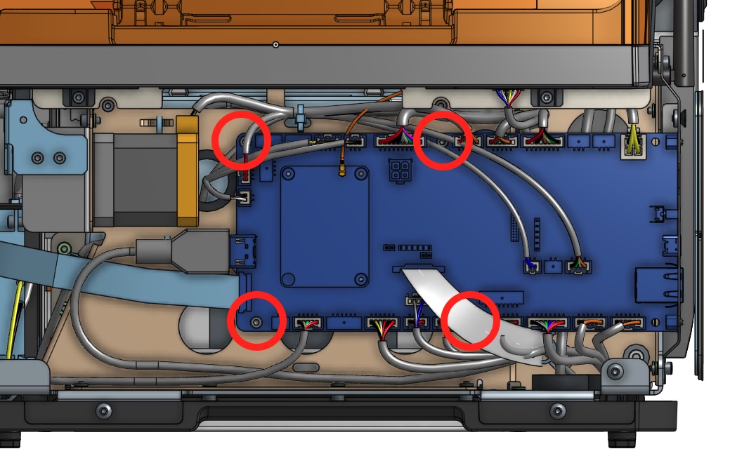 更換 Form 4 / Form 4B 主機板（2024-11-15 後製造）示意圖 3