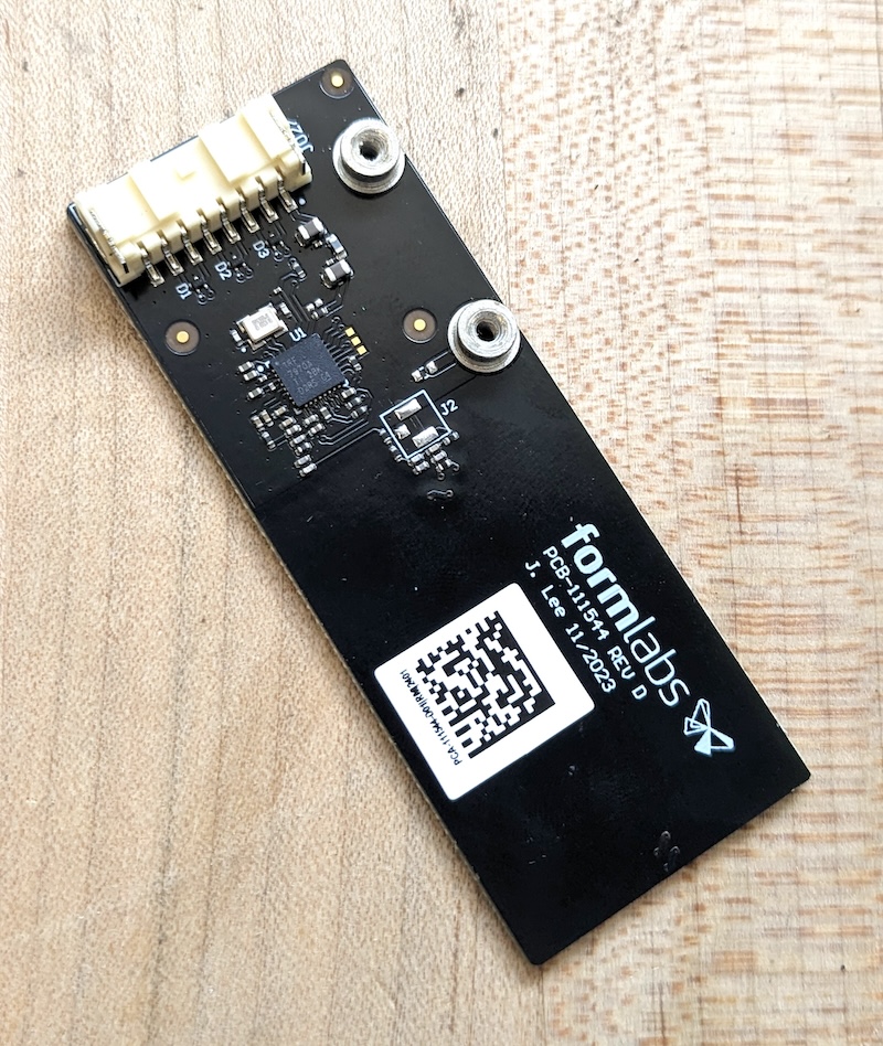 Form 4 resin tank RFID board