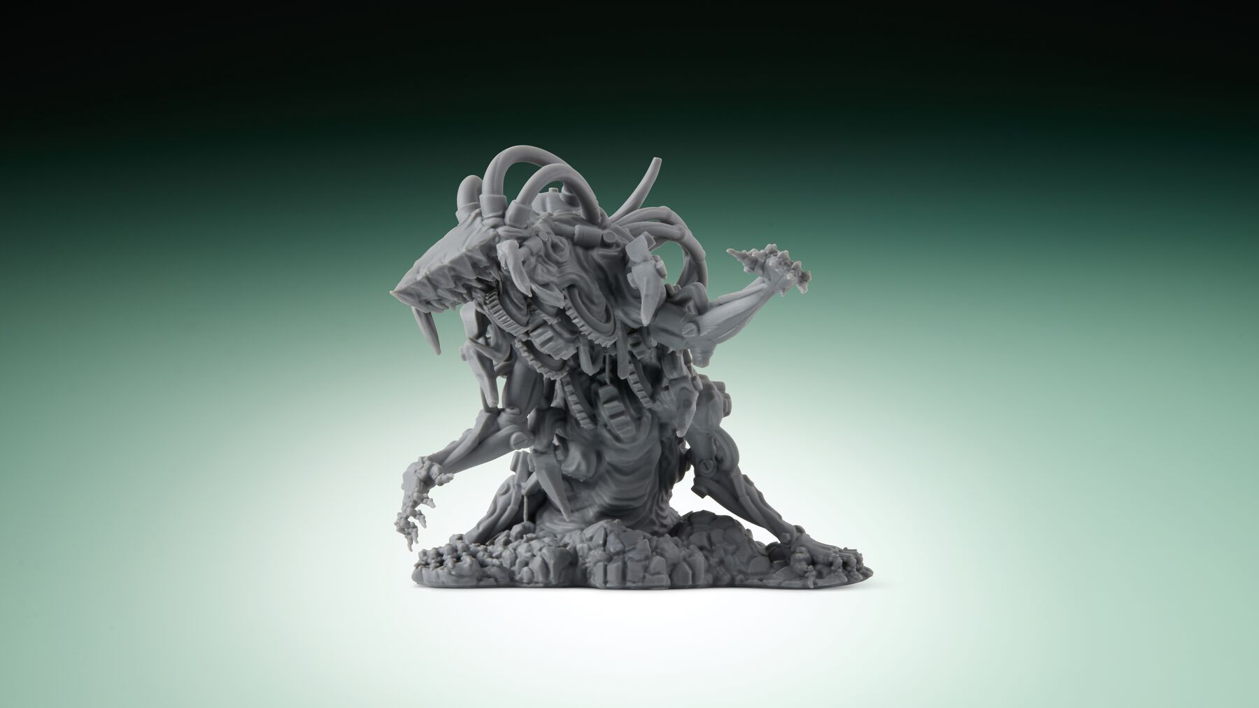 Parts printed in Alpha Model Resin