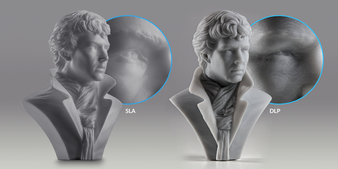 SLA vs DLP 3D-Druck Technologie