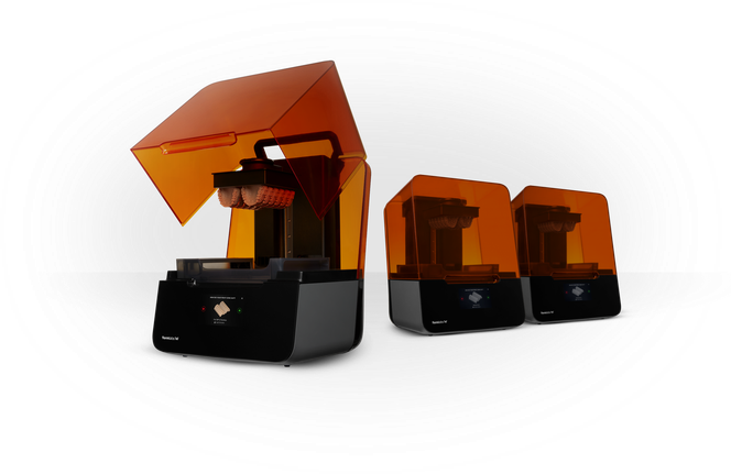Three Form 3 printers