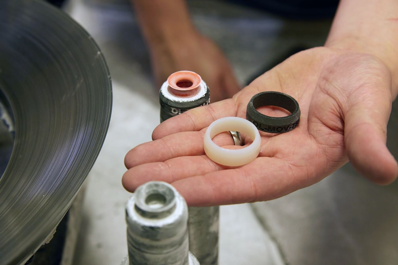 伊頓 SLS 3D 列印主軸環製造輔助工具