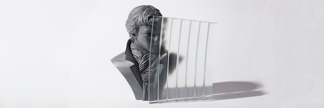 Clear and transparent 3D printing sample