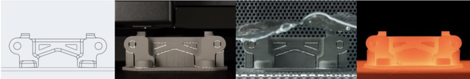 Das Studio System von Desktop Metal funktioniert nach einem ähnlichen Prinzip wie FDM, verwendet allerdings Verbundwerkstoffe aus Metallpulver, das in einer Plastikmatrix festgehalten wird.